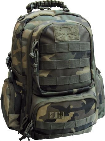 Stright BP-36 Military Woodland Camo school