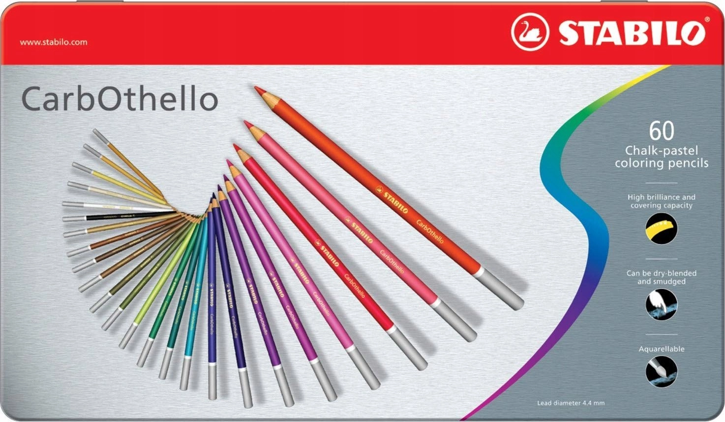 Stabilo STABILO CarbOthello Multicolour 60 pc(s)