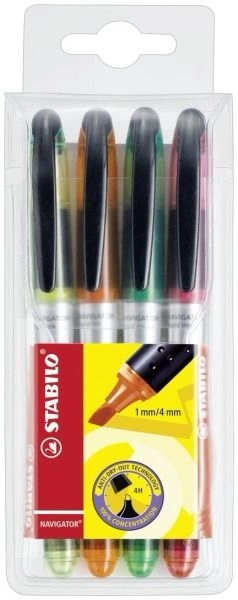 STABILO Navigator 4 pc(s) Blue Green