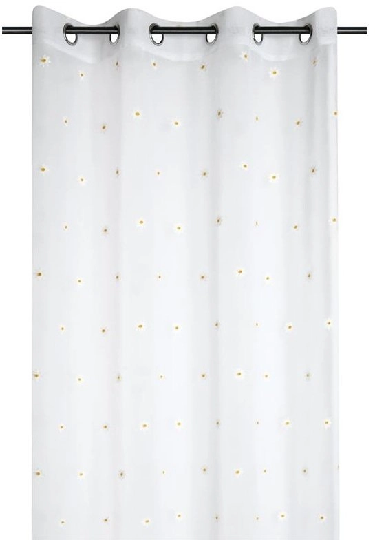 Stabilus Curtain with eyelets  flowers CAMILLE