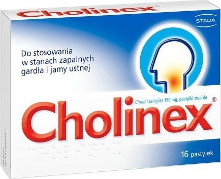 Stada Cholinex for throat 16 lozenges