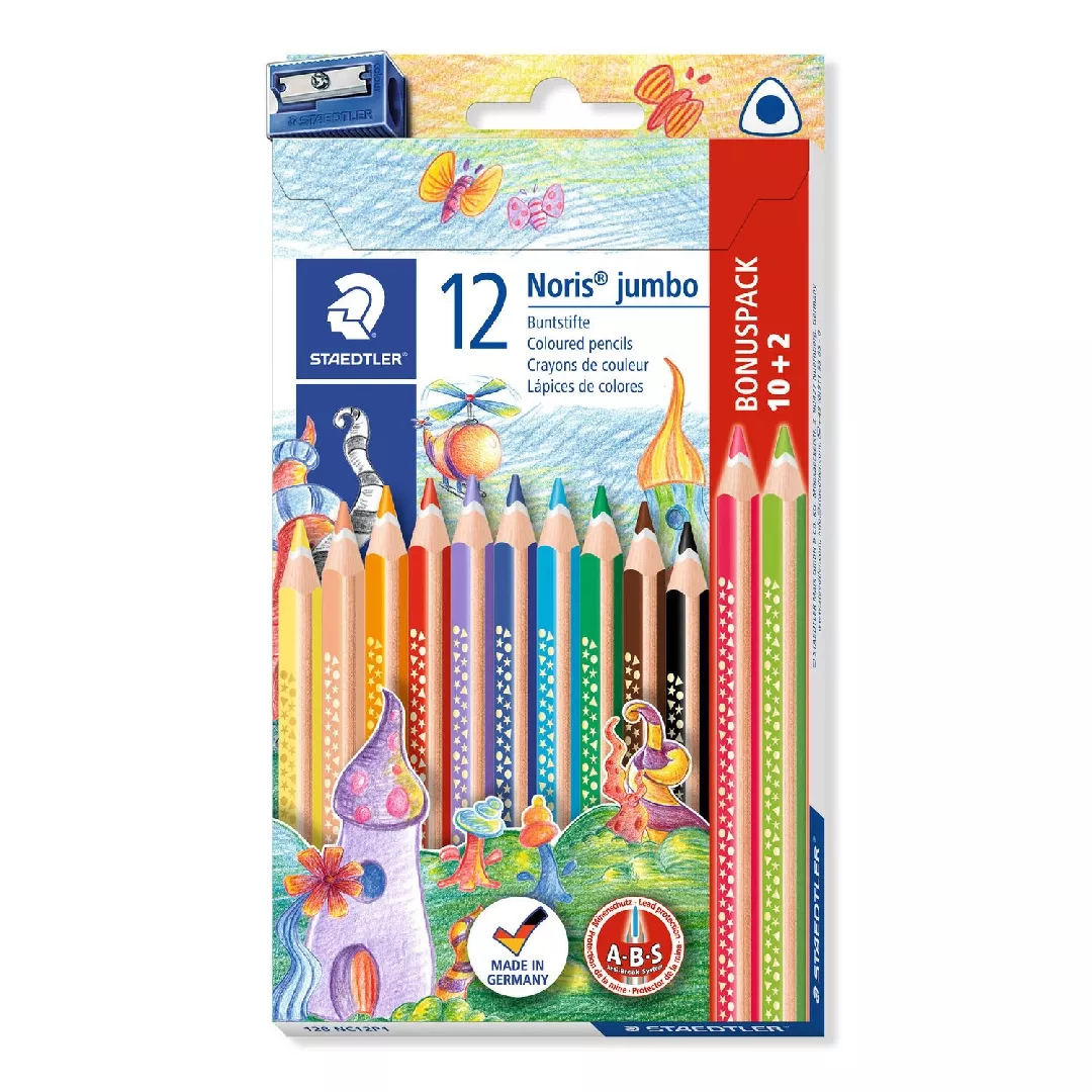 Staedtler 128 Black Blue Bordeaux Brown