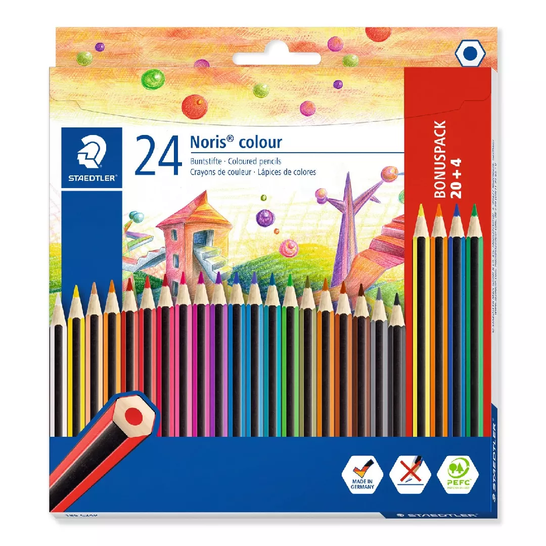 Staedtler 185 C24P krāsainais zīmulis 185