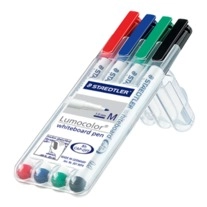 Staedtler Lumocolor 301-WP4 marker 4 pc(s)