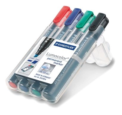 Staedtler Lumocolor 350 WP4 marker 4