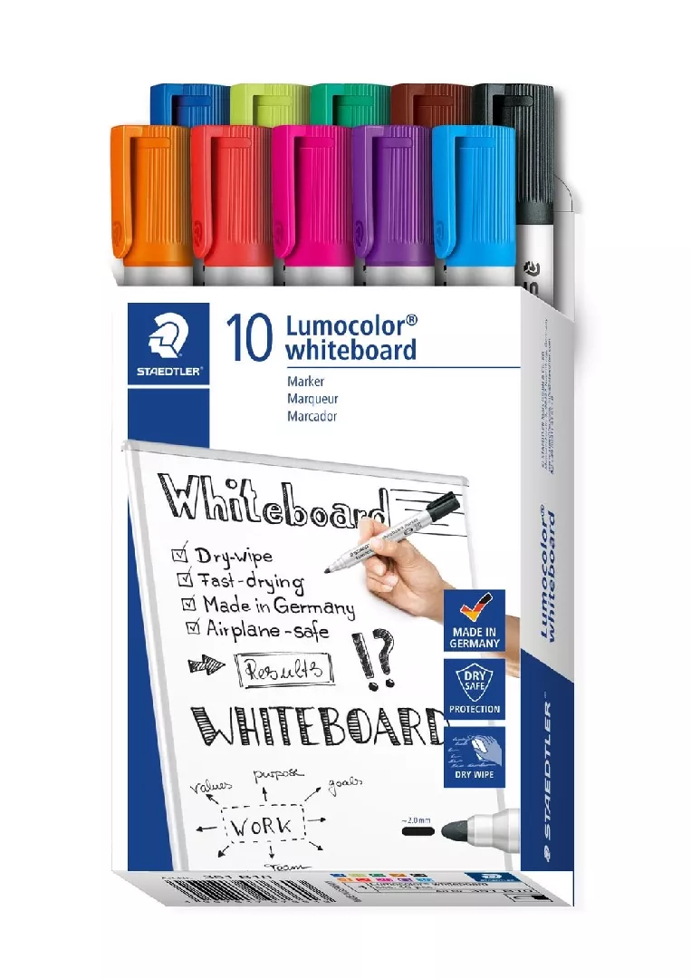 Staedtler Lumocolor 351 B10 marker 10