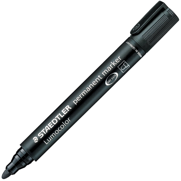 Staedtler Lumocolor permanent permanent marker Black