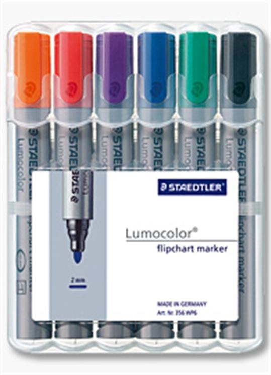 Staedtler 356 WP6 marker 6 pc(s)