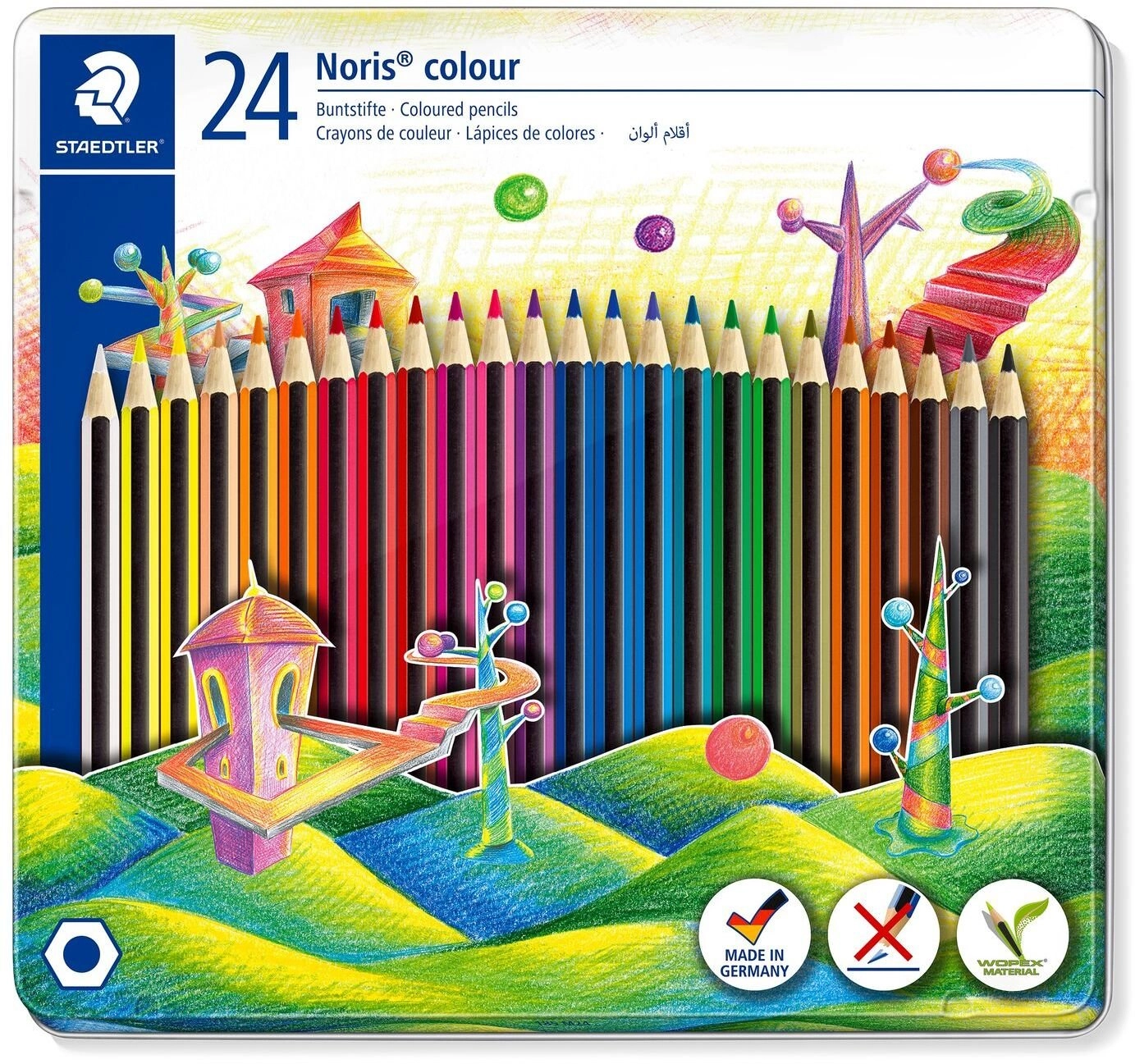 STAEDTLER colored pencil Noris col. 24