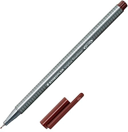 STAEDTLER Fineliner triplus rPP braun 334-76