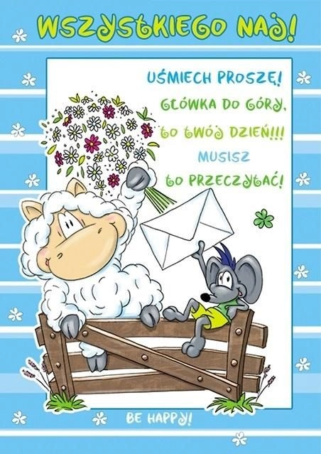 Stamp Karnet Smile B6 + koperta