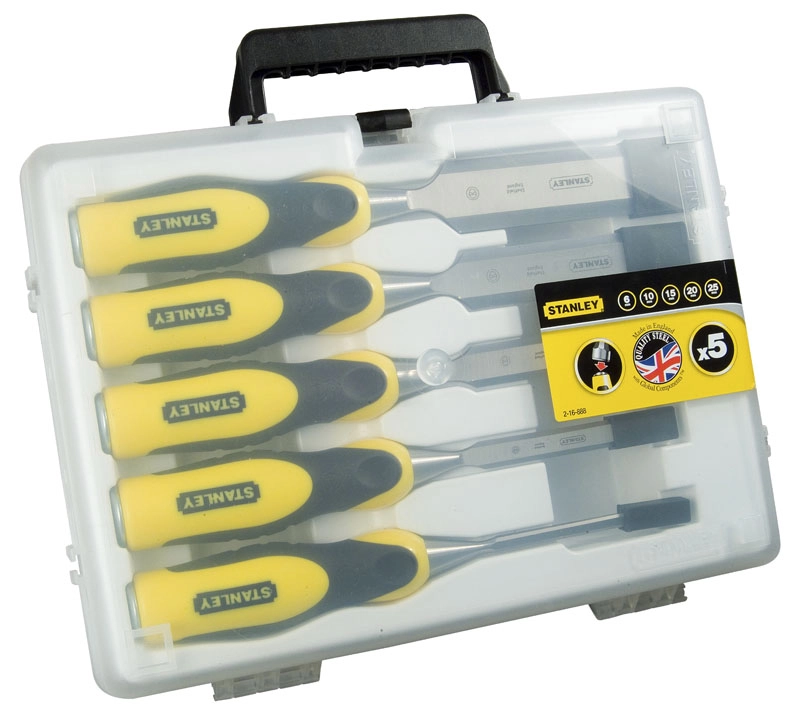Stanley DynaGrip chisel set 5 pcs