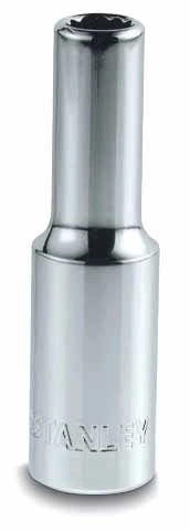 Stanley 12-point socket 1/2" 26mm long