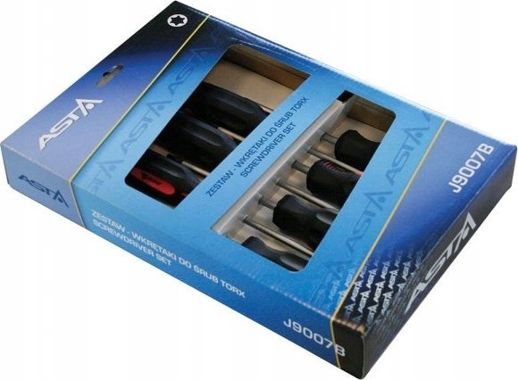 ASTA TORX SCREWDRIVERS 7pcs. AJ9007B J9007B