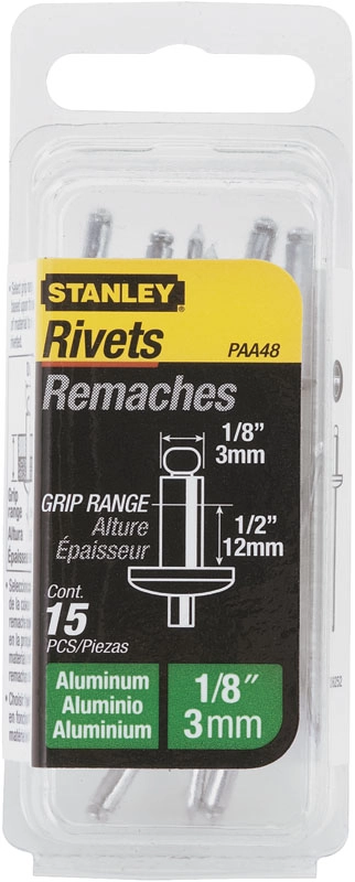 Stanley Nit aluminiowy zrywalny 3x13mm 15szt