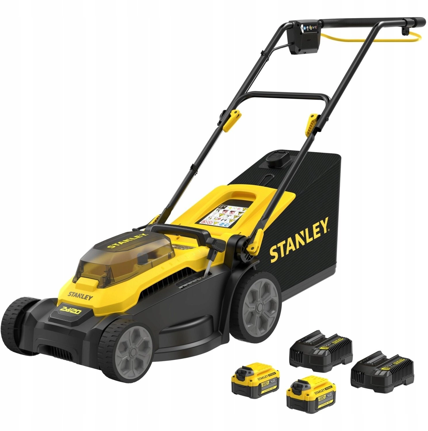 Stanley battery lawn mower 37 cm