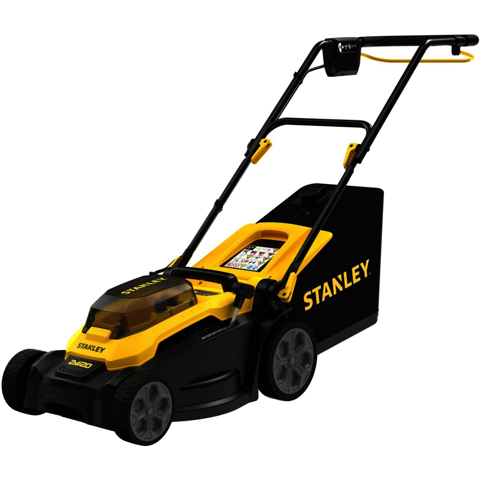 Stanley cordless lawn mower 37 cm