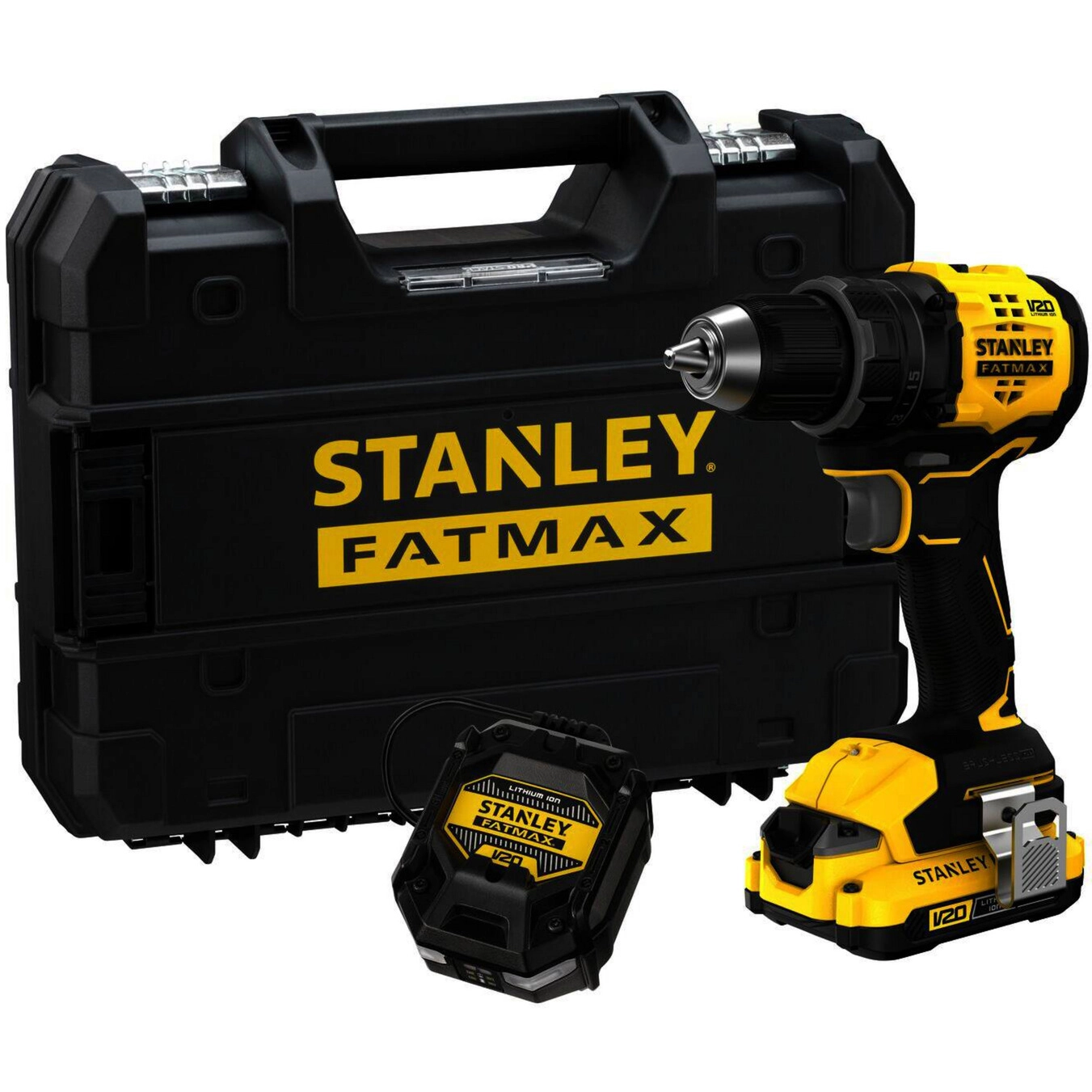 Stanley cordless drill/driver (SFMCD714D1T-QW)  18 volts