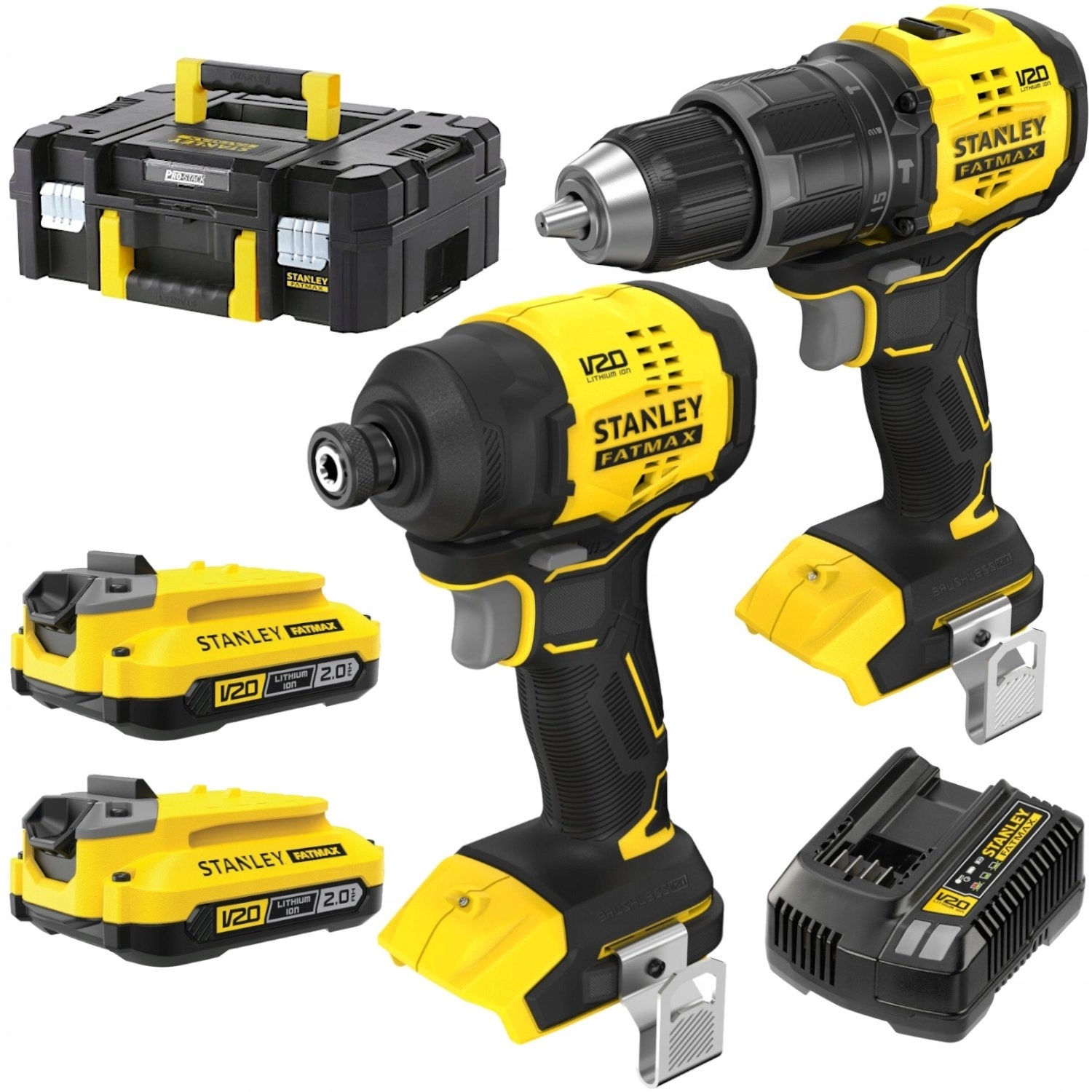 Stanley power tool set Brushless set: