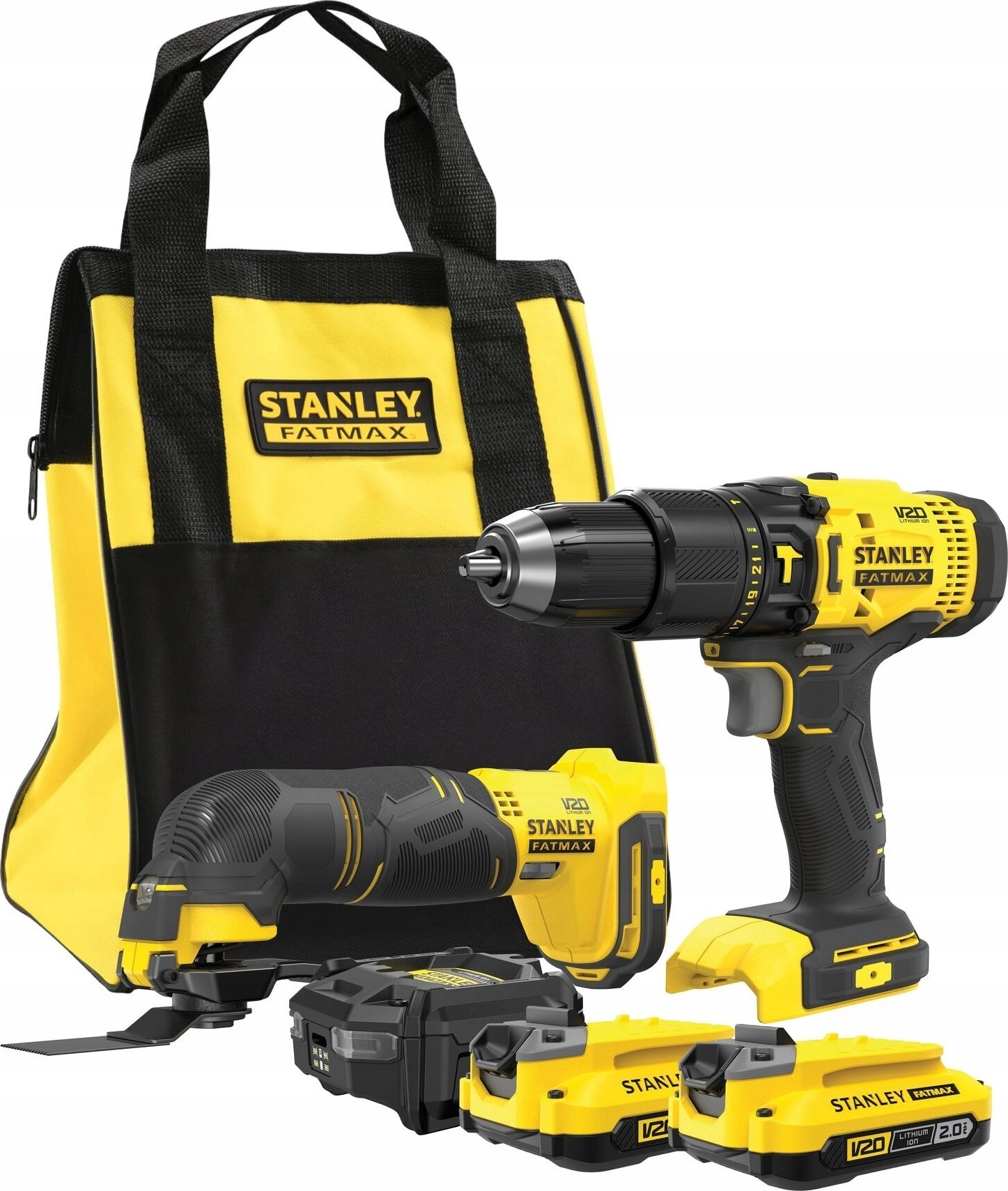 Stanley 6-piece power tool set (SFMCK213D2S-QW)