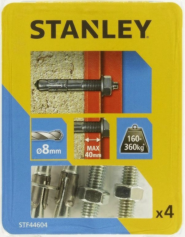 Stanley Fatmax steel mechanical through-hole anchors