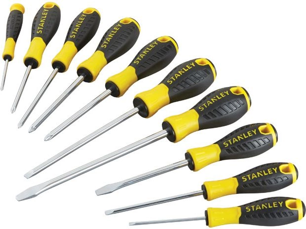 Stanley Essential screwdriver set 10 pieces