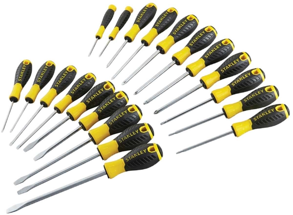 STANLEY SCREWDRIVERS 20 pcs. ESSENTIAL STHT0-60213