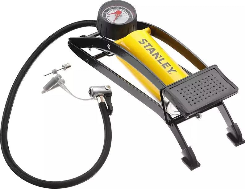 Stanley Foot pump with pressure gauge