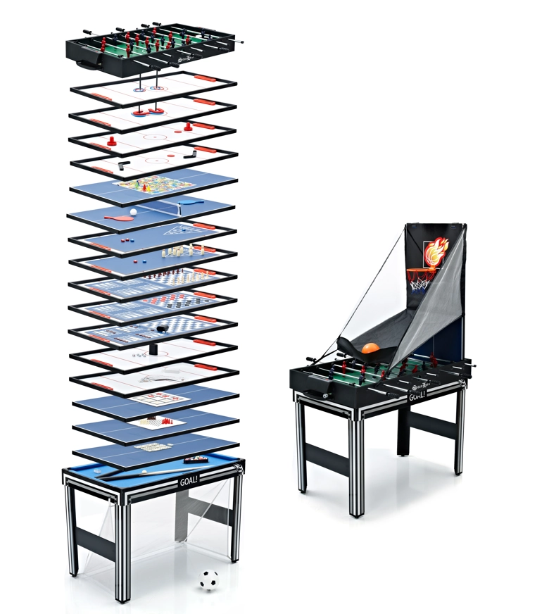 Stanlord - Multi Game Table 20-in-1