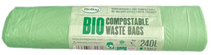Waste bags compostable BioBag 240L (3