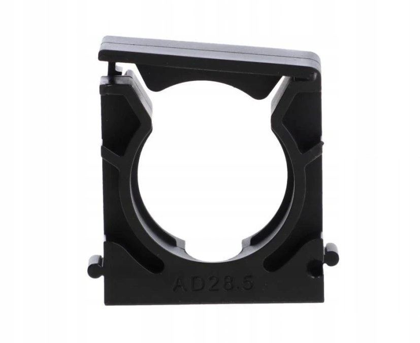 Staples Bracket for corrugated conduit black