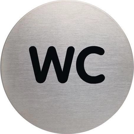 Staples DURABLE Pictogram PICTO ``WC`` round
