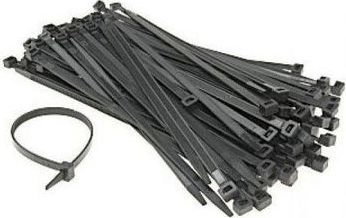 Staples Cable tie 3.6mmx250mm black