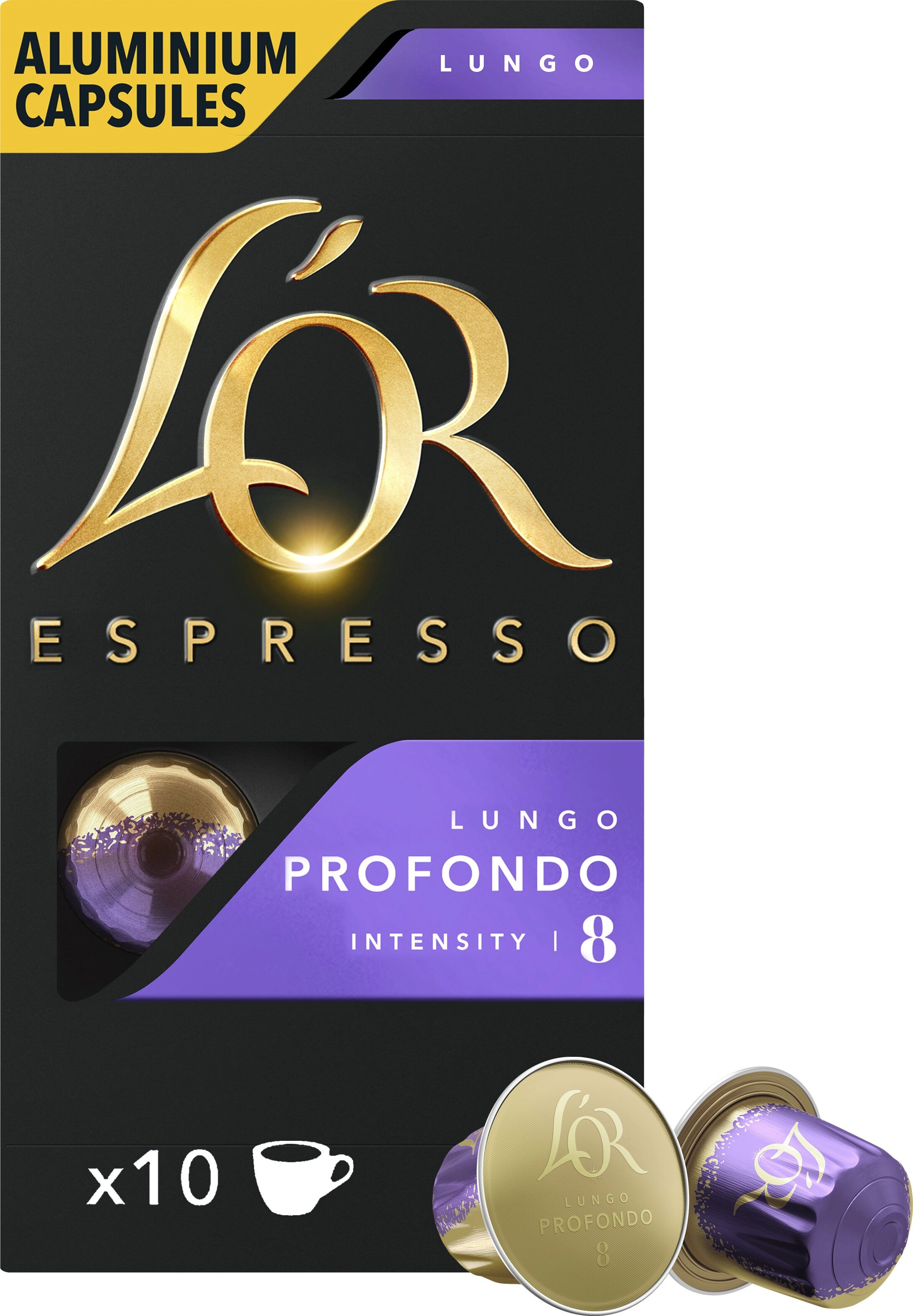 L`OR Lungo Profondo  10 portions -