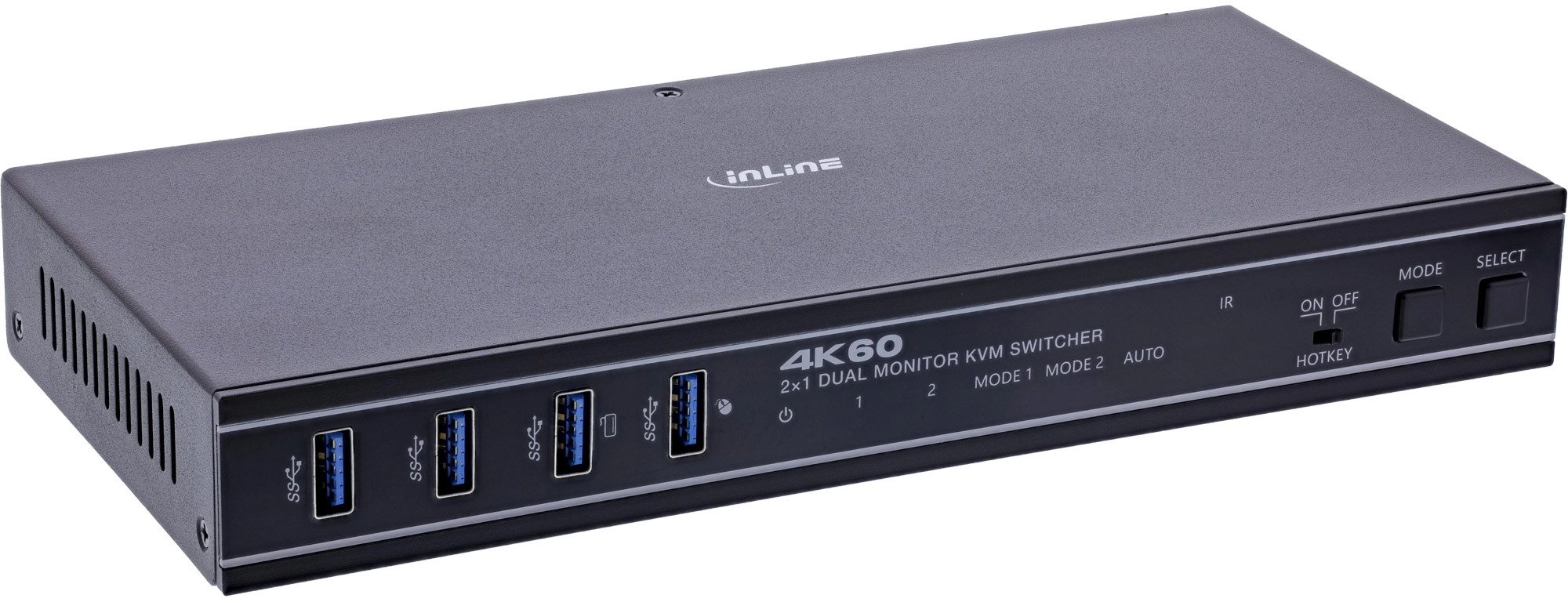 InLine 57885F KVM switch Rack mounting