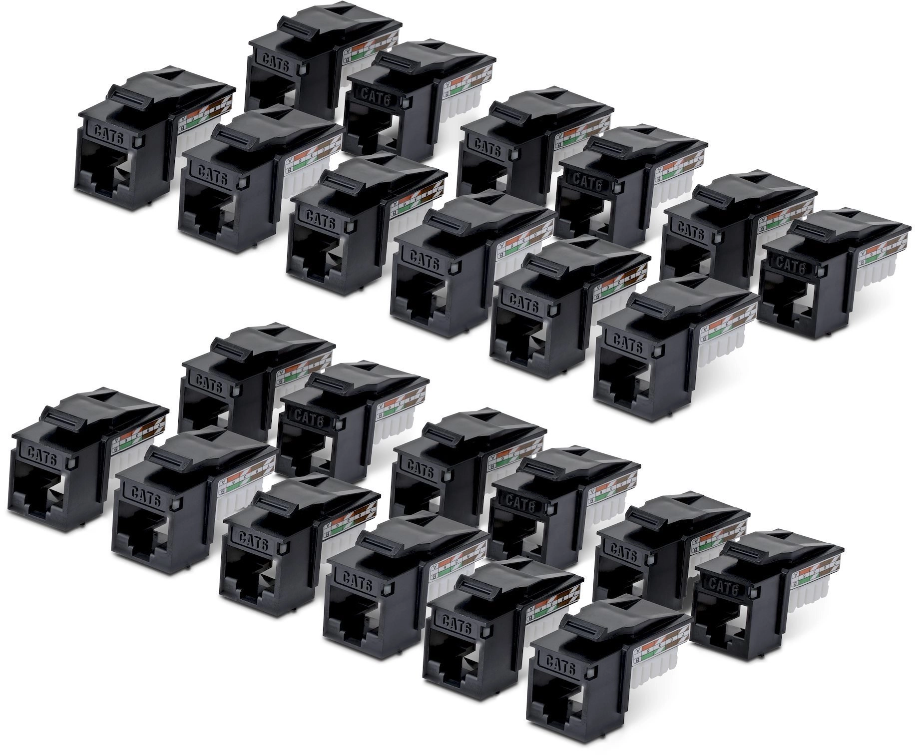 StarTech.com Cat6 Keystone Jack 24-Pack