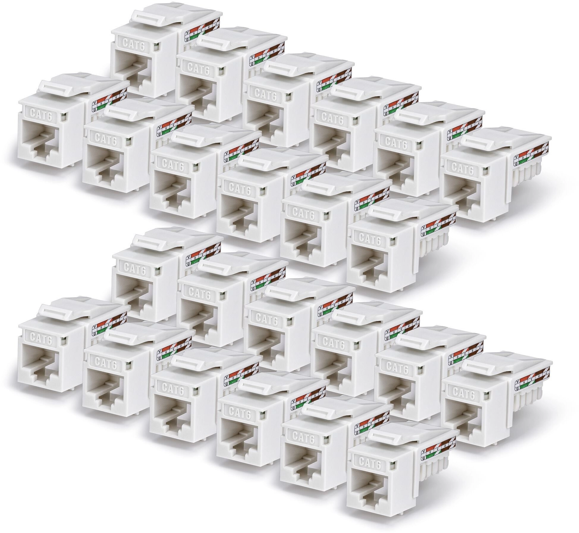 StarTech.com Cat6 Keystone Jack 24-Pack