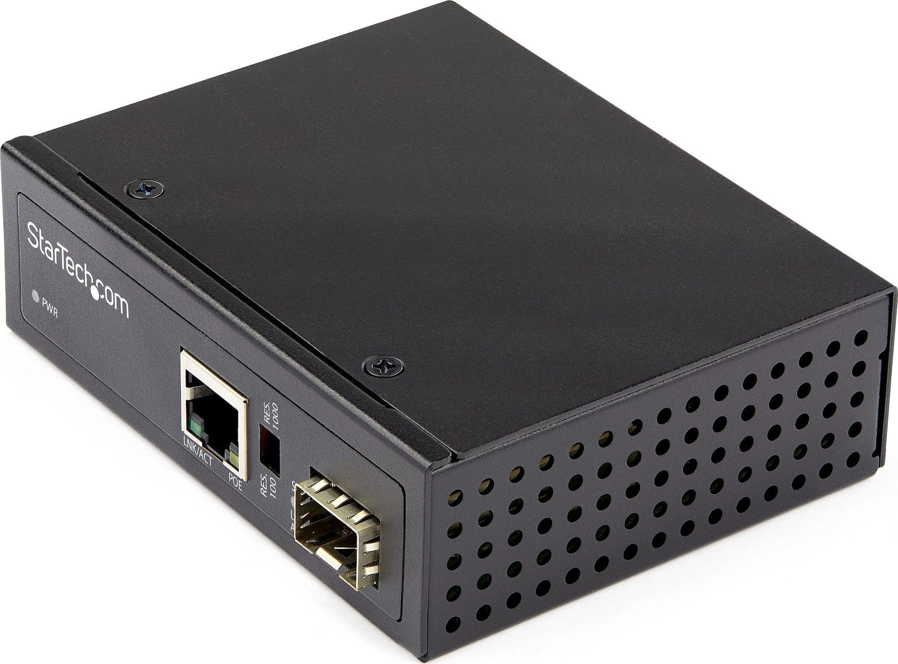 StarTech.com PoE+ Industrial Fiber to