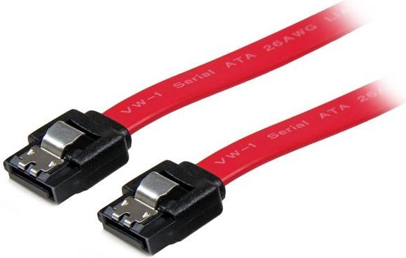 StarTech.com 18in Latching SATA Cable