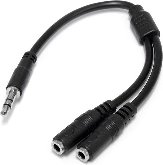 StarTech.com Slim Stereo Splitter Cable