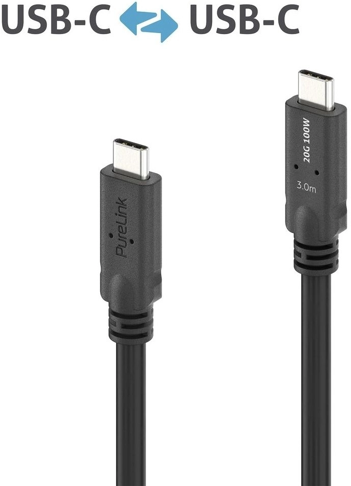 PureLink MicroX4 USB-C to USB-C cable