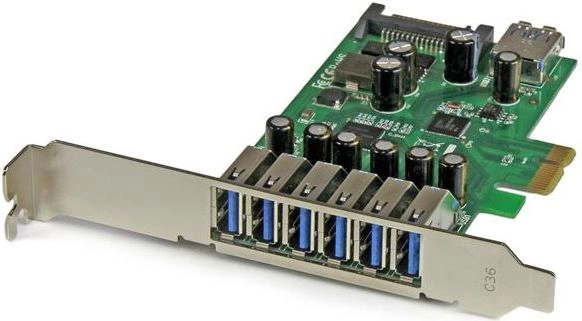 StarTech.com 7-Port PCI Express USB
