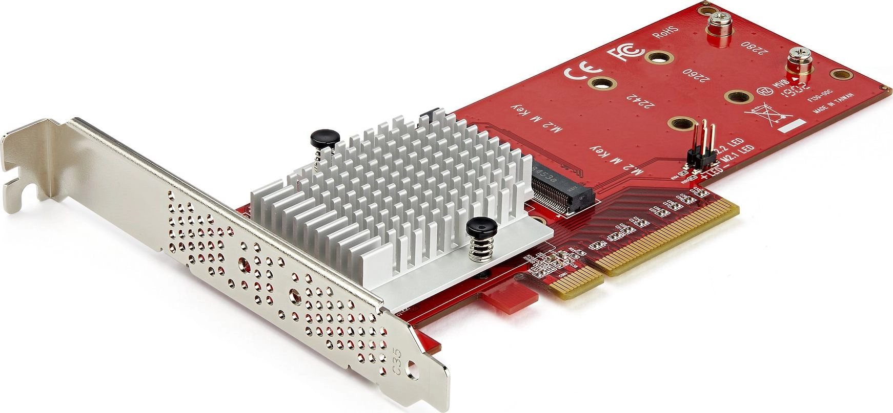 StarTech.com Dual M.2 PCIe