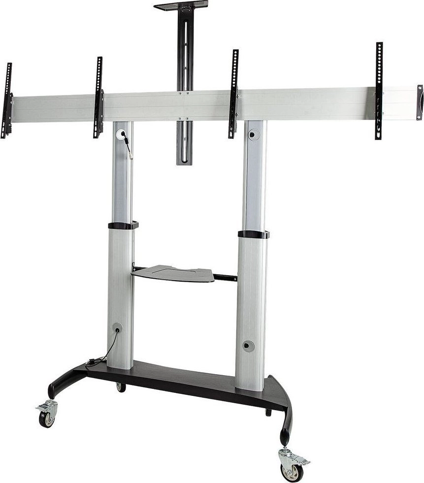StarTech.com Dual TV Cart for