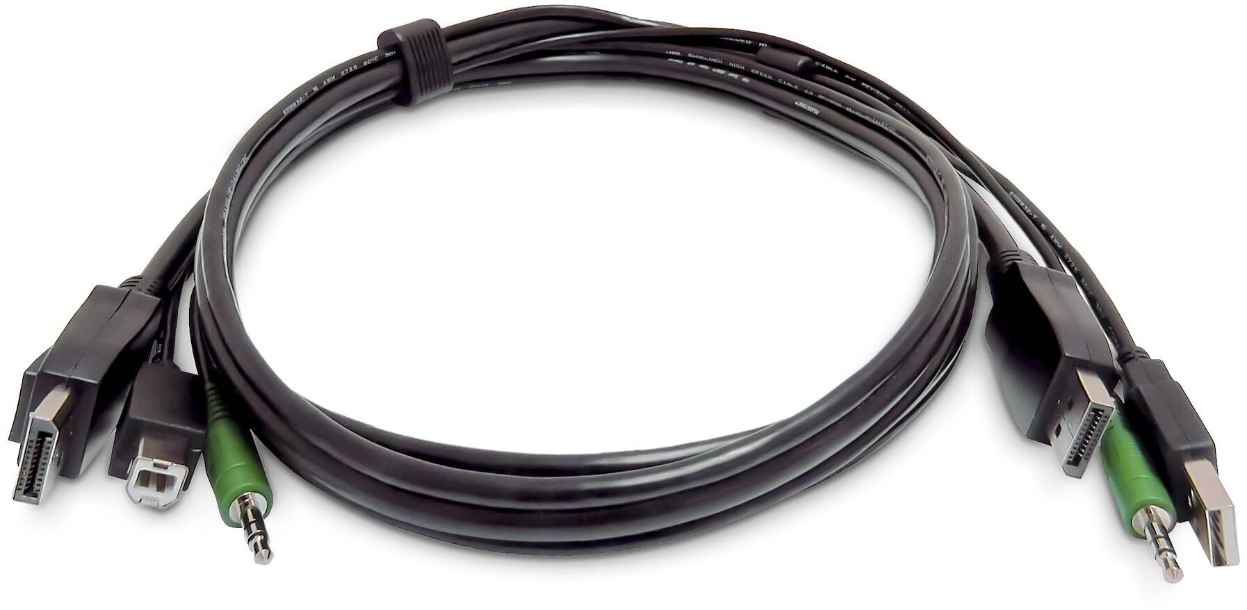 StarTech.com 10ft (3m) Dual-DisplayPort KVM