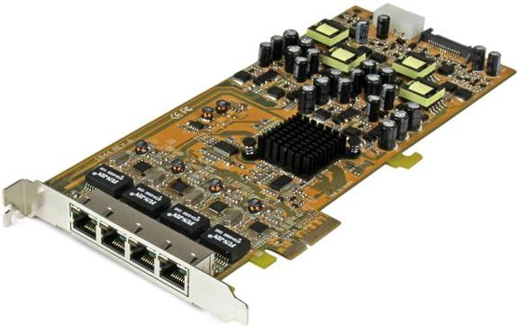 StarTech.com 4 Port Gigabit Power