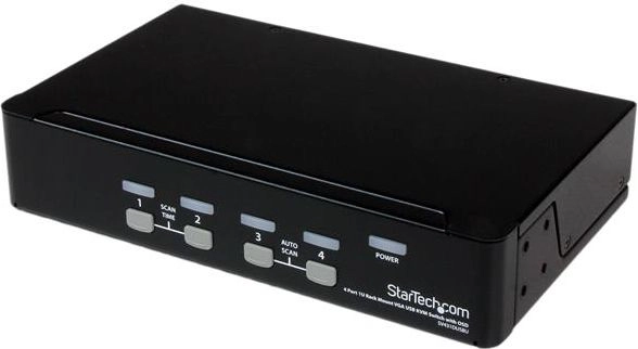 StarTech.com 4 Port 1U Rackmount