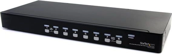StarTech.com 8 Port Rackmount USB