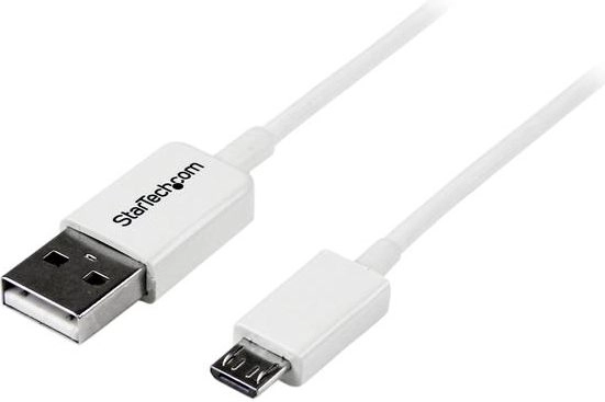 StarTech.com 2m White Micro USB