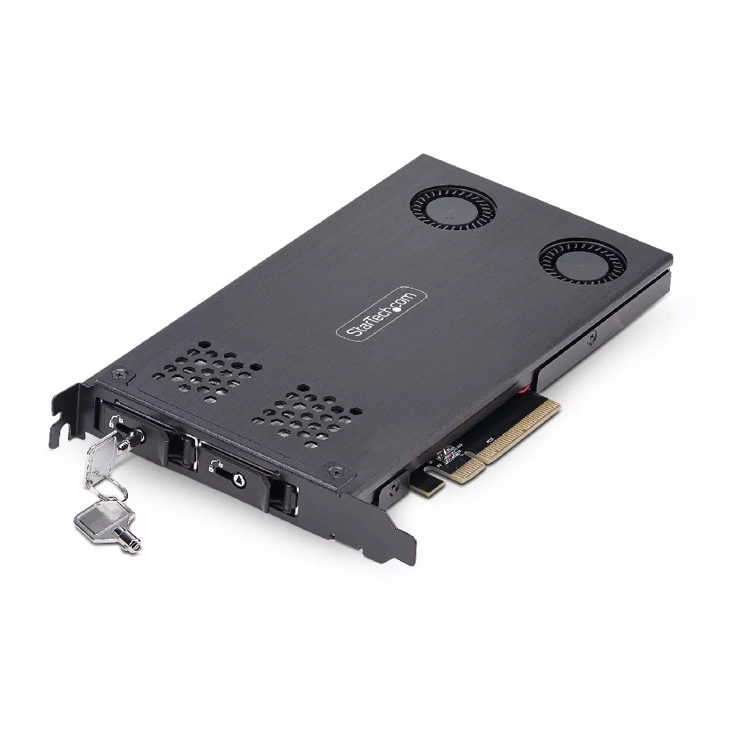 StarTech.com Dual-Bay M.2 NVMe